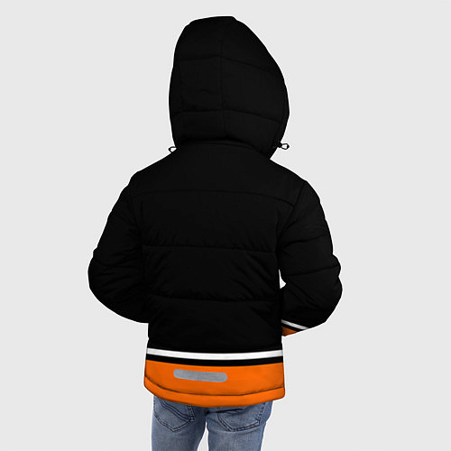 Зимняя куртка для мальчика Anaheim Ducks Selanne / 3D-Черный – фото 4