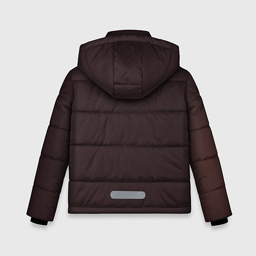 Зимняя куртка для мальчика Муай тай боец / 3D-Светло-серый – фото 2