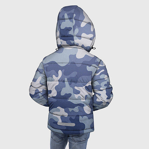 Зимняя куртка для мальчика Камуфляж / 3D-Черный – фото 4