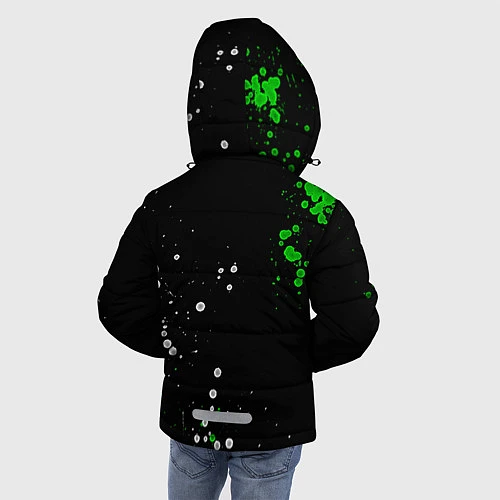 Зимняя куртка для мальчика Green Day: Acid Colour / 3D-Черный – фото 4