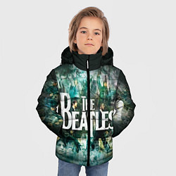 Куртка зимняя для мальчика The Beatles Stories, цвет: 3D-черный — фото 2