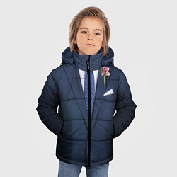 Куртка зимняя для мальчика Жених, цвет: 3D-красный — фото 2