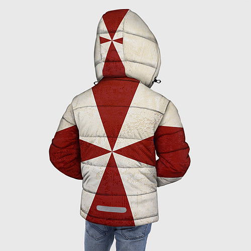 Зимняя куртка для мальчика Череп: ВВ МВД / 3D-Черный – фото 4