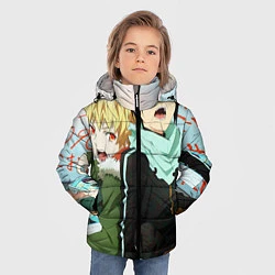 Куртка зимняя для мальчика Бездомный бог, цвет: 3D-красный — фото 2