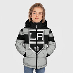 Куртка зимняя для мальчика Los Angeles Kings, цвет: 3D-светло-серый — фото 2