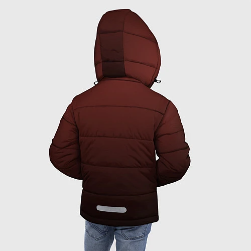 Зимняя куртка для мальчика Его величество Иван / 3D-Черный – фото 4