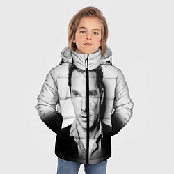 Куртка зимняя для мальчика Бенедикт Камбербэтч, цвет: 3D-светло-серый — фото 2