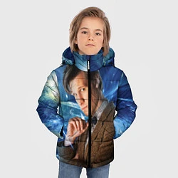 Куртка зимняя для мальчика 11th Doctor Who, цвет: 3D-красный — фото 2
