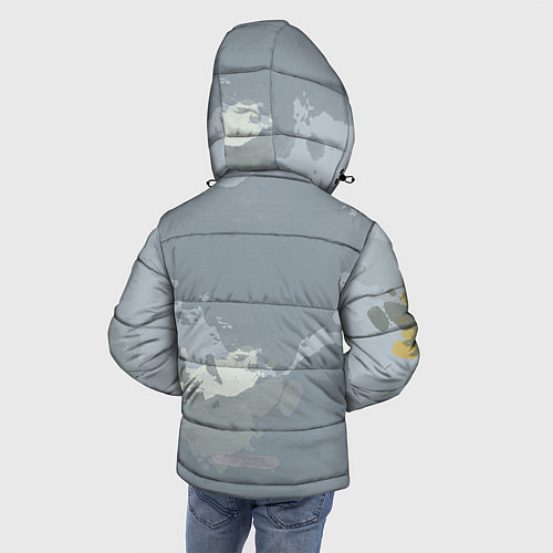 Зимняя куртка для мальчика One Punch Man Fist / 3D-Черный – фото 4