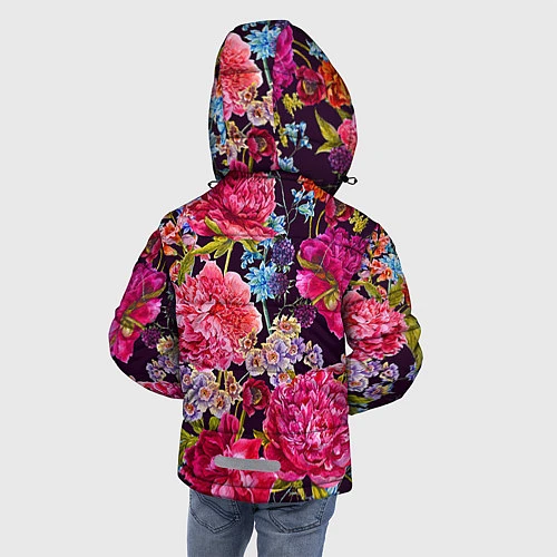 Зимняя куртка для мальчика Дочке / 3D-Черный – фото 4