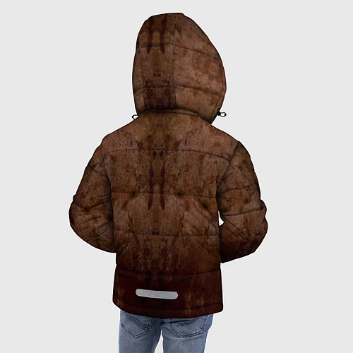 Зимняя куртка для мальчика Герб СССР / 3D-Черный – фото 4