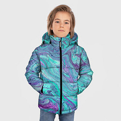 Куртка зимняя для мальчика Смесь красок, цвет: 3D-красный — фото 2