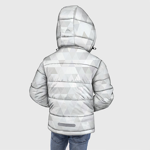 Зимняя куртка для мальчика Muay thai Words / 3D-Черный – фото 4