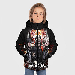 Куртка зимняя для мальчика Motorhead Band, цвет: 3D-светло-серый — фото 2
