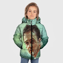 Куртка зимняя для мальчика Нортон с сигаретой, цвет: 3D-черный — фото 2