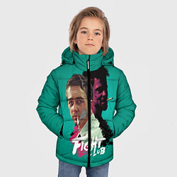 Куртка зимняя для мальчика Fight Club Stories, цвет: 3D-красный — фото 2