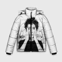 Куртка зимняя для мальчика Молодая Земфира, цвет: 3D-светло-серый