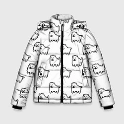 Зимняя куртка для мальчика Undertale Annoying dog white