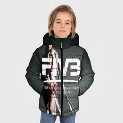 Куртка зимняя для мальчика Волейбол 80 цвета 3D-черный — фото 2