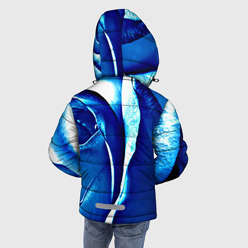 Зимняя куртка для мальчика Роза / 3D-Черный – фото 4