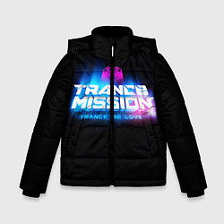 Куртка зимняя для мальчика Trancemission: Trance we love, цвет: 3D-черный