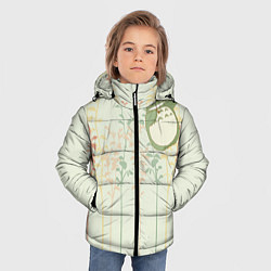 Куртка зимняя для мальчика Тоторо, цвет: 3D-черный — фото 2