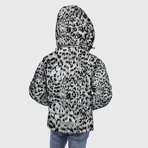 Зимняя куртка для мальчика White Jaguar / 3D-Черный – фото 4