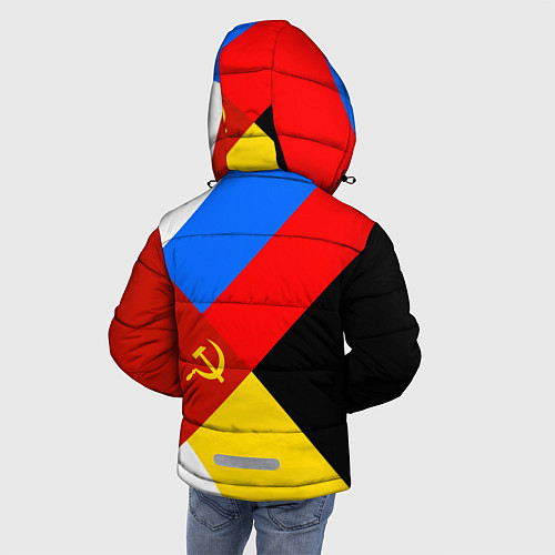 Зимняя куртка для мальчика Вечная Россия / 3D-Черный – фото 4