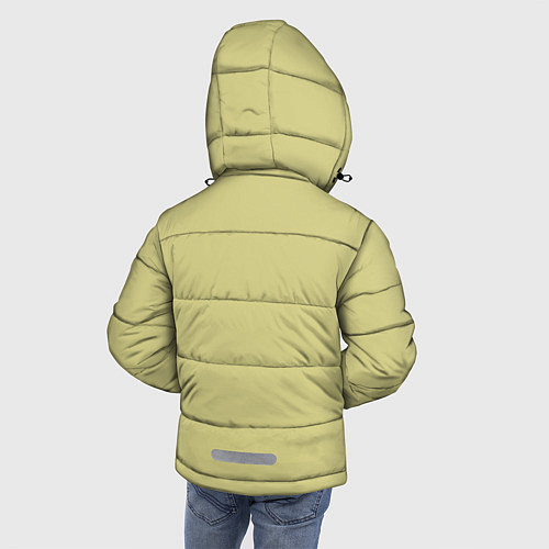 Зимняя куртка для мальчика Имперская русь / 3D-Черный – фото 4