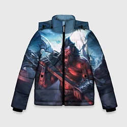 Куртка зимняя для мальчика Axe, цвет: 3D-светло-серый