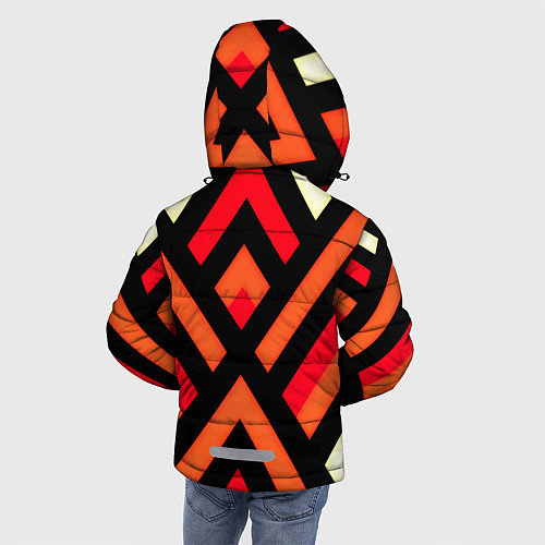 Зимняя куртка для мальчика Line-m / 3D-Черный – фото 4