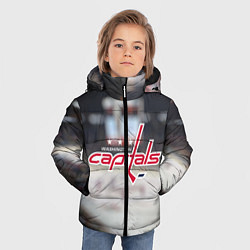 Куртка зимняя для мальчика Washington Capitals, цвет: 3D-черный — фото 2