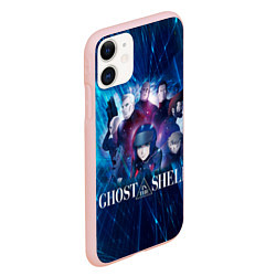 Чехол iPhone 11 матовый Ghost In The Shell 10, цвет: 3D-светло-розовый — фото 2