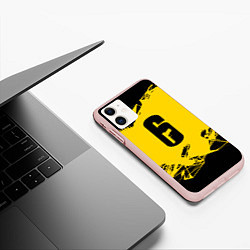 Чехол iPhone 11 матовый Rainbow Six Siege Collection, цвет: 3D-светло-розовый — фото 2