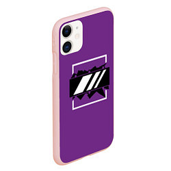 Чехол iPhone 11 матовый R6S: Mira, цвет: 3D-светло-розовый — фото 2
