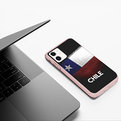 Чехол iPhone 11 матовый Chile Style, цвет: 3D-светло-розовый — фото 2