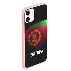 Чехол iPhone 11 матовый Eritrea Style, цвет: 3D-светло-розовый — фото 2