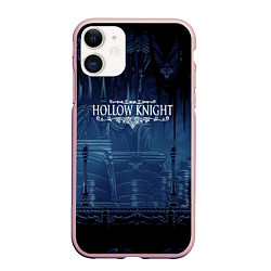 Чехол iPhone 11 матовый Hollow Knight: Darkness, цвет: 3D-светло-розовый