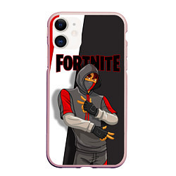 Чехол iPhone 11 матовый IKONIK, цвет: 3D-светло-розовый