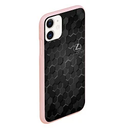 Чехол iPhone 11 матовый LEXUS, цвет: 3D-светло-розовый — фото 2