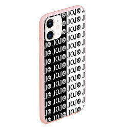 Чехол iPhone 11 матовый JoJo Bizarre Adventure, цвет: 3D-светло-розовый — фото 2