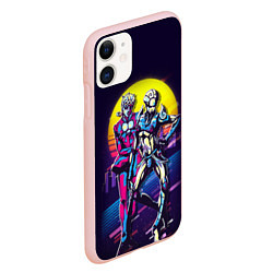 Чехол iPhone 11 матовый JoJo’s Bizarre Adventure, цвет: 3D-светло-розовый — фото 2