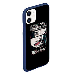 Чехол iPhone 11 матовый Кейсуке Токийские Мстители, цвет: 3D-тёмно-синий — фото 2