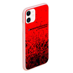 Чехол iPhone 11 матовый БМВ Autosport Краски, цвет: 3D-светло-розовый — фото 2