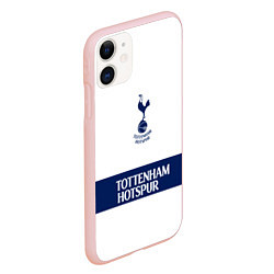 Чехол iPhone 11 матовый Tottenham Тоттенхэм, цвет: 3D-светло-розовый — фото 2
