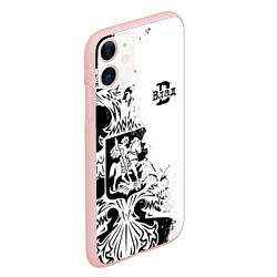 Чехол iPhone 11 матовый ВЛАД ГЕРБ, цвет: 3D-светло-розовый — фото 2
