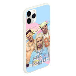 Чехол iPhone 11 Pro матовый Die Antwoord Bang, цвет: 3D-белый — фото 2