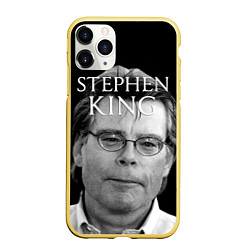 Чехол iPhone 11 Pro матовый Стивен Кинг - Король ужасов