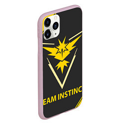 Чехол iPhone 11 Pro матовый Pokemon Yellow Team, цвет: 3D-розовый — фото 2