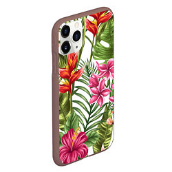Чехол iPhone 11 Pro матовый Фэшн 6, цвет: 3D-коричневый — фото 2